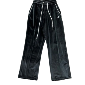 Vertabrae Black with White Logo Pant