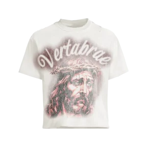 Vertabrae Jesus T-shirt White Color