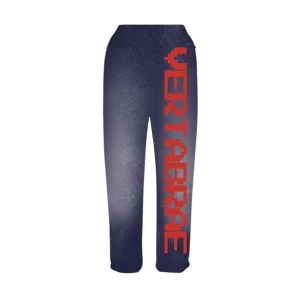 Vertabrae Navy with Red Logo Sweatpant